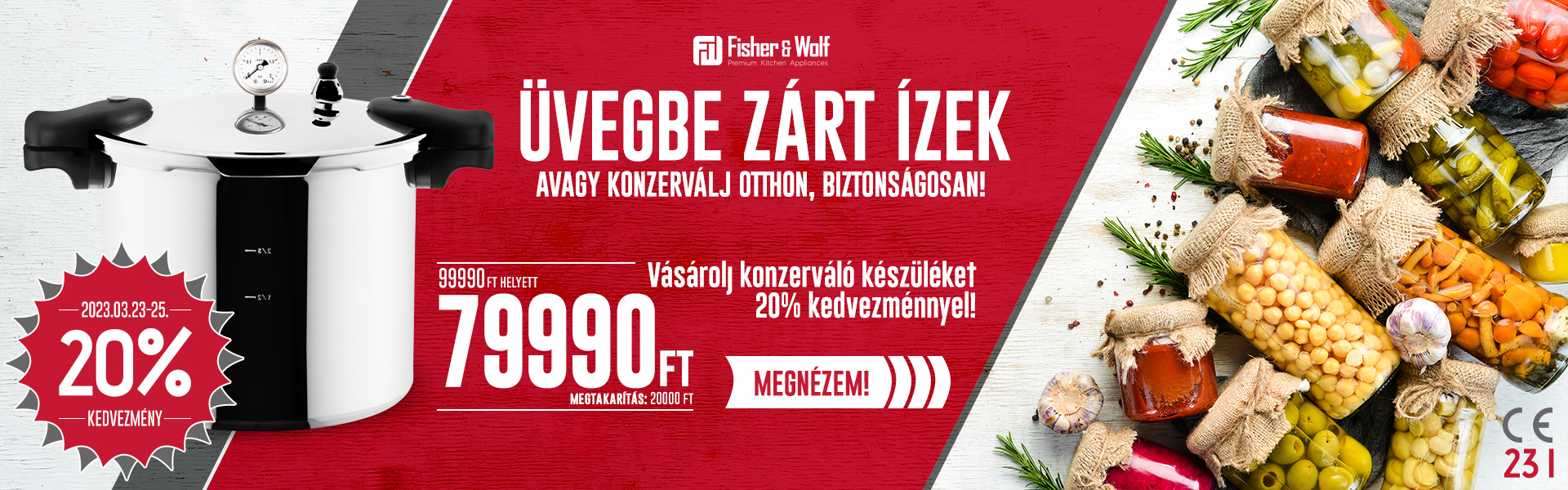 Üvegbe zárt ízek akció